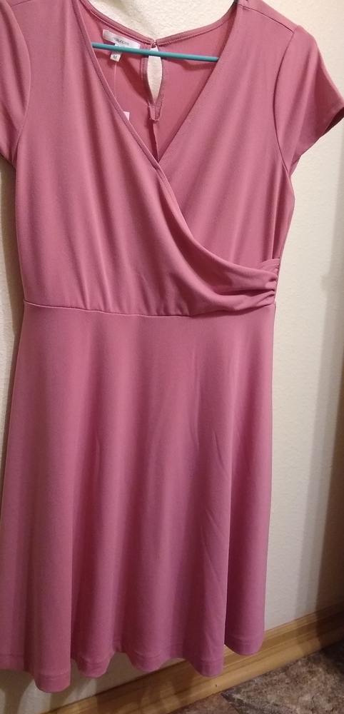 Mauve colored dress